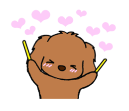 the dogs happened to come sticker #11950103