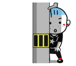 Rock 'n' roll man Tari3 sticker #11950318