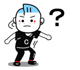 Rock 'n' roll man Tari3 sticker #11950322