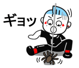 Rock 'n' roll man Tari3 sticker #11950328