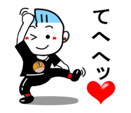 Rock 'n' roll man Tari3 sticker #11950337