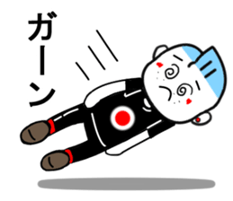 Rock 'n' roll man Tari3 sticker #11950342