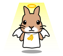 I'm a bunny named Mokotan (English) sticker #11950818