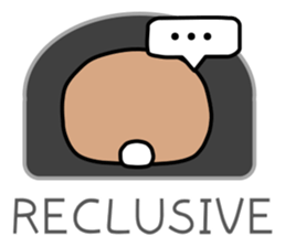 I'm a bunny named Mokotan (English) sticker #11950821