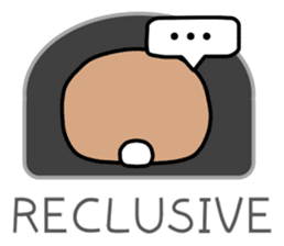 I'm a bunny named Mokotan (English) sticker #11950821