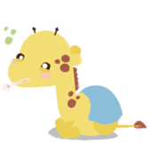 Kawaii Kirin Giraffes! sticker #11951404