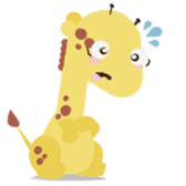 Kawaii Kirin Giraffes! sticker #11951407