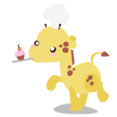 Kawaii Kirin Giraffes! sticker #11951417