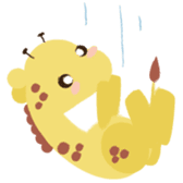 Kawaii Kirin Giraffes! sticker #11951421