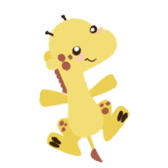 Kawaii Kirin Giraffes! sticker #11951426