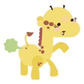 Kawaii Kirin Giraffes! sticker #11951428