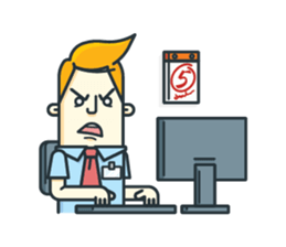 Office Emotions sticker #11951977