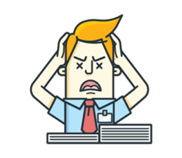 Office Emotions sticker #11951979