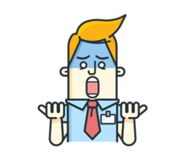 Office Emotions sticker #11951982