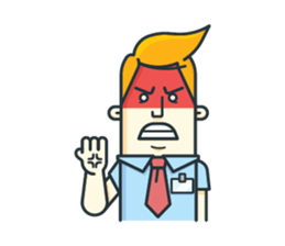 Office Emotions sticker #11951993