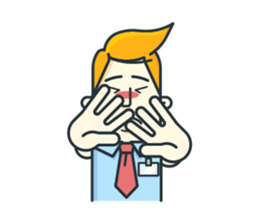 Office Emotions sticker #11951997