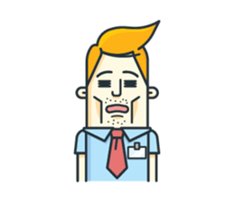 Office Emotions sticker #11952008