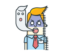 Office Emotions sticker #11952009