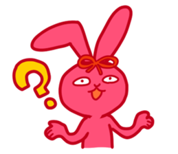 Surreal pink Uzaki kun sticker #11952175