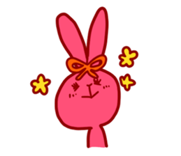 Surreal pink Uzaki kun sticker #11952197