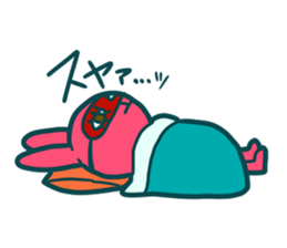 Surreal pink Uzaki kun sticker #11952198