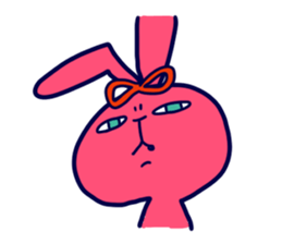 Surreal pink Uzaki kun sticker #11952203