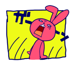 Surreal pink Uzaki kun sticker #11952212