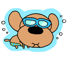 Toypoodle summer sticker #11952297