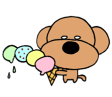 Toypoodle summer sticker #11952305