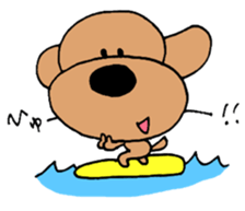 Toypoodle summer sticker #11952309