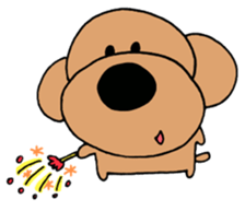 Toypoodle summer sticker #11952314