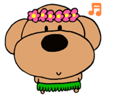 Toypoodle summer sticker #11952317