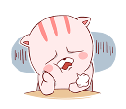 Mocco's Happy Snacking! sticker #11952335