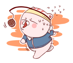 Mocco's Happy Snacking! sticker #11952339