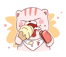 Mocco's Happy Snacking! sticker #11952344