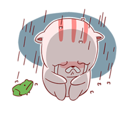 Mocco's Happy Snacking! sticker #11952360