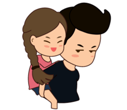 Mini Couple sticker #11952617