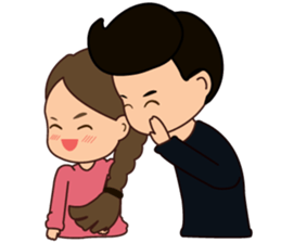 Mini Couple sticker #11952618