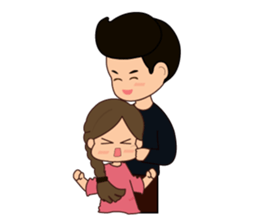 Mini Couple sticker #11952623