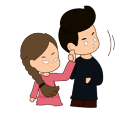 Mini Couple sticker #11952624