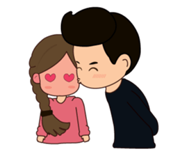 Mini Couple sticker #11952627