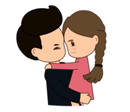 Mini Couple sticker #11952644
