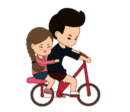 Mini Couple sticker #11952653