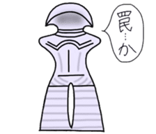 Clay figure-chan sticker #11952746
