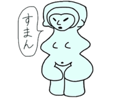 Clay figure-chan sticker #11952749