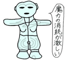 Clay figure-chan sticker #11952764