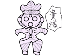 Clay figure-chan sticker #11952769