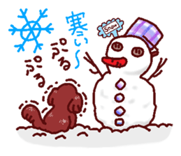The playful best dog sticker #11952917