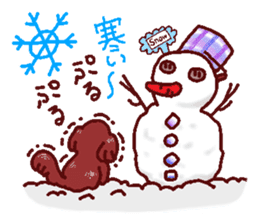 The playful best dog sticker #11952917