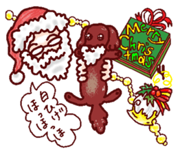 The playful best dog sticker #11952918